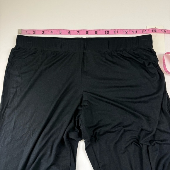 Nordstrom Rack Pajama Pants Womens Small Black Lounge Sleepwear - Picture 7 of 10